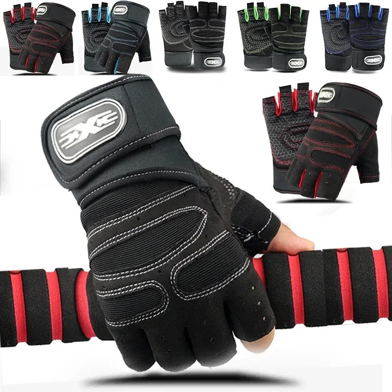Weightlifting Gloves - قفازات رياضية بدون أصابع للرجال والنساء