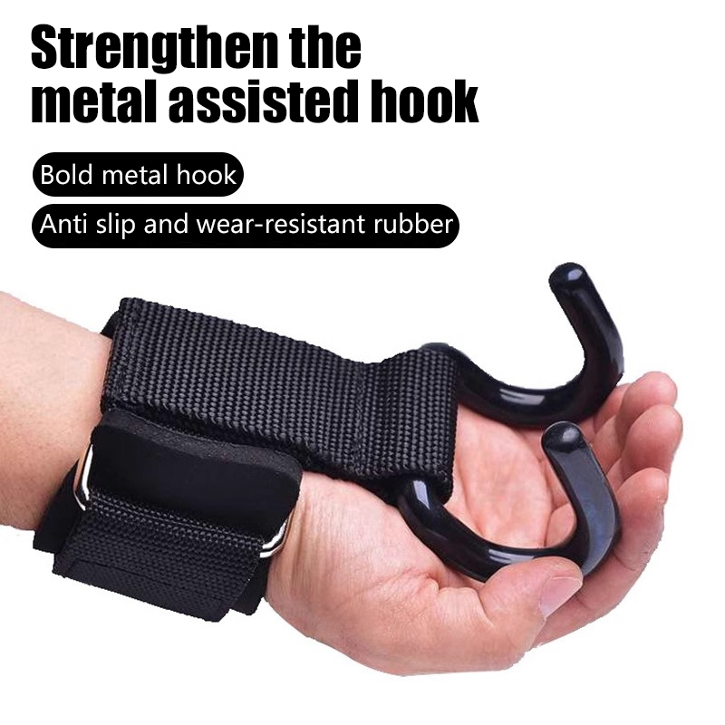 【F】قطعتان من خطافات رفع الأثقا - مراجعة Weightlifting Gloves وسعره