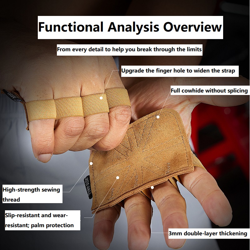قفازات تدريب رفع الأثقال الجلد - مراجعة Weightlifting Gloves وسعره